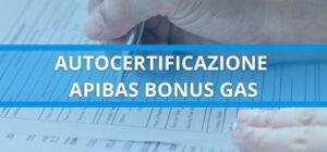 autocertificazione apibas bonus gas