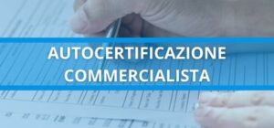 autocertificazione commercialista