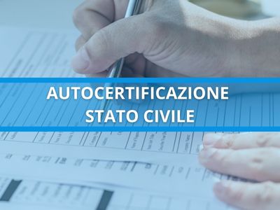 autocertificazione stato civile